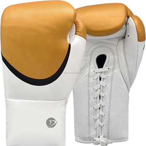 Guantes de boxeo de cuero PU de entrenamiento Guantes de boxeo de alta calidad Guantes de boxeo de cuero profesional de etiqueta privada a precios bajos - Product Image 1