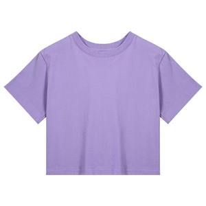 Summer slim <b>fit</b> crop tops causal Custom short sleeves design high quality <b>cropped</b> fashionable print plain style women's <b>t</b> <b>shirt</b> - Product Image 1