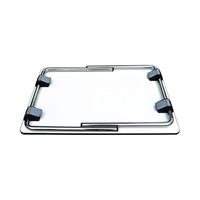Table pliante moderne rectangulaire personnalisée de fabricant italien de grande qualité pour l'exportation