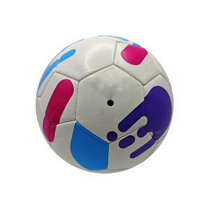 Ballons de football personnalisés 2022 avec logo, thermocollés, écologiques, haute qualité, légers, cousus à la machine, plusieurs couleurs GARCIS - Product Image 5