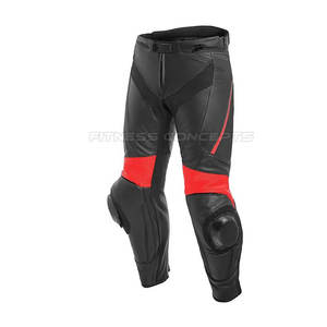 กางเกงมอเตอร์ไซด์หนังสำหรับผู้ชายกางเกงแข่งรถสำหรับขี่มอเตอร์ไซค์ฤดูหนาว - Product Image 2