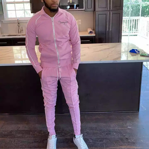 Người Đàn Ông Của Thanh Lịch Hoạt Động Thể Thao Mặc Mô Hình Mới Mỏng Phù Hợp Với Chạy Bộ & Đào Tạo Bộ Với Phản Quang Sọc Biểu Tượng Tùy Chỉnh - Product Image 3