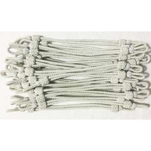 High Quality Custom Colors Sizes <b>Elastic</b> Eco-Friendly Drawcord 100% Cotton 3mm Diameter Cap <b>Cords</b> for Shoes Bags Hats - Product Image 5