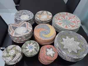 Durable Seagrass <b>Coaster</b> Handmade Natural Drink Mat For Your Family - Product Image 5