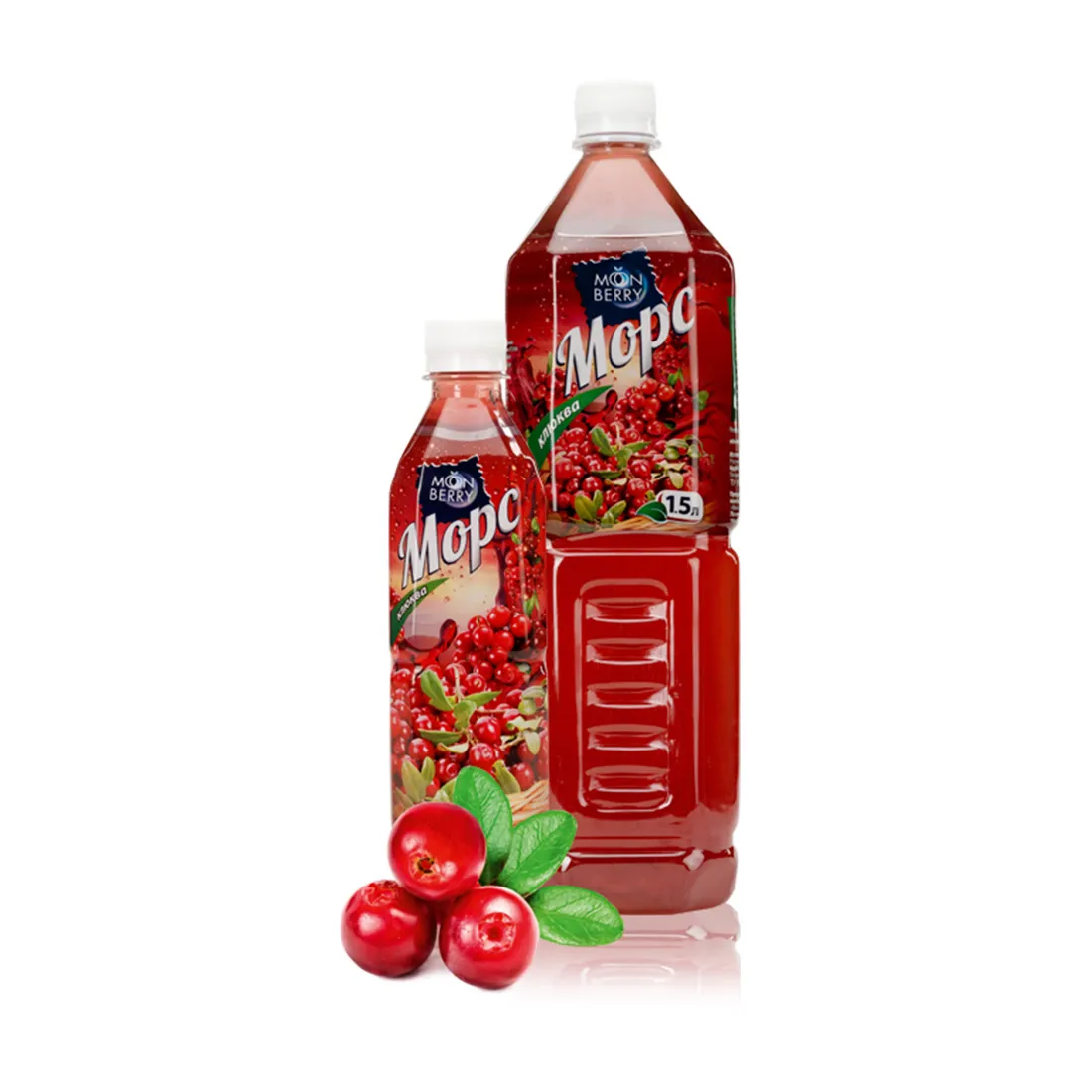 Natural fruit and berry soft drink with Cranberry juice 0.5 l  500 ml  non-carbonated beverage Cranberry drink for food