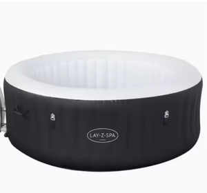 Bain à remous gonflable portable léger à pompe manuelle Lay-Z-Spa Hawaii Airjet, neuf et original - Product Image 3