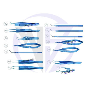 Fórceps de tapón escleral para cirugía ocular Instrumento oftálmico de titanio duradero Fórceps de inserción de tapón escleral - Product Image 6