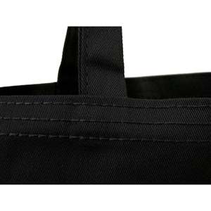 Wholesale Black Cotton Tote <b>Bag</b> 14x16 <b>Medium</b> Size Blank Reusable <b>Bags</b> Heat Transfer Printing Eco-Friendly for Daily Use Foods - Product Image 3