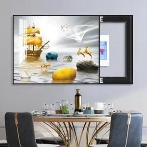 Licht Luxe Meterdoos Decoratief Schilderij Moderne Eenvoudige Schuilplaats Doos Woonkamer Eetkamer Schakelaar Hangende Foto