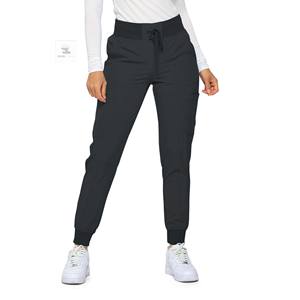 Pantalones médicos cómodos unisex, uniforme de enfermería flexible con tela tejida - Product Image 5