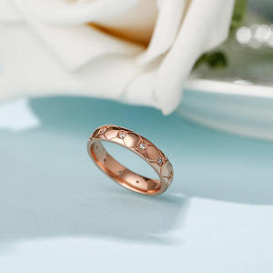 แหวนแต่งงาน Jeulia Eternal Love ชุบโรเดียม เงินสเตอร์ลิง สำหรับผู้หญิง - Product Image 6