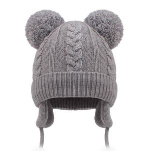 Gorro de Invierno Wmcaps con Forro Polar y Orejeras para Hombre y Mujer, Gorro de Punto Térmico Cálido para Exteriores, Gorros de Punto para Adultos con Etiqueta Personalizada - Product Image 6