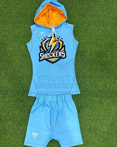 ชุดฟุตบอลผู้ใหญ่แบบ 7 คนต่อทีม ราคาถูก คุณภาพสูง สั่งทำได้ พิมพ์ลายดิจิทัล มีฮู้ด ระบายอากาศ แห้งเร็ว 100% รับผลิตจำนวนน้อย - Product Image 6