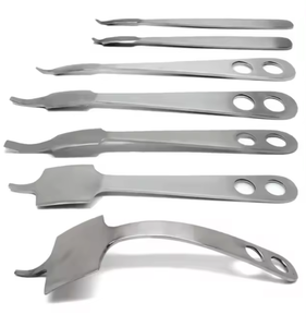 Juego de retractores ortopédicos quirúrgicos Hohmann, palanca ósea de acero inoxidable, elevadores óseos, instrumento Manual, uso clínico certificado CE - Product Image 6
