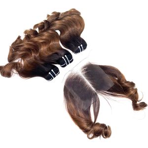 Meilleure qualité bébé ondulé personnalisé couleur faisceaux de 100% cheveux humains vietnamiens avec prix de gros - Product Image 6