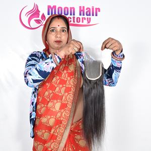Nouvelle Mode Moon Hair From India Factory Extensions droites Remy naturelles disponibles au prix de gros par exportation - Product Image 2