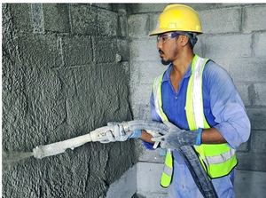 Máquina Eléctrica de Pulverización de Mortero para Construcción, 7.5KW, para Revestimiento de Cemento y Yeso, con Tolva de 36L, Alcance Vertical de 40m, 280kg - Product Image 3