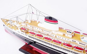 Barco modelo de madera de alta calidad diseñado a medida del fabricante Gia Nhien CRISTOROOFO COLOMBO MOQ bajo regalos artesanía Metal - Product Image 6