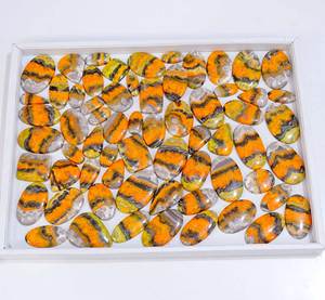 Best Quality Natural Bumble <b>Bee</b> Jasper Loose Gemstone Cabochon Loose Gemstone Mix Shape and Size Gemstone for <b>Jewelry</b> Making - Product Image 4