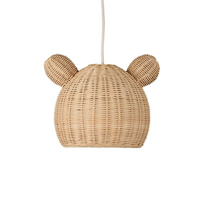 โคมไฟหวายทำด้วยมือทำจากธรรมชาติเป็นมิตรกับสิ่งแวดล้อมโคมไฟหวายมินิมอลสำหรับเด็กห้องเด็กเล่น - Product Image 1