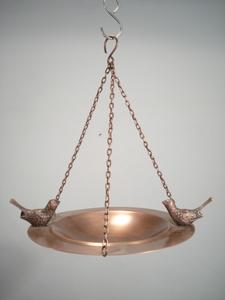 Bebedero para Pájaros Colgante de Cobre para Uso en Interiores y Exteriores - Product Image 6