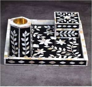 ชุดบาคุรอร์ฝังไข่มุกเปลือกหอยทะเลชุดบาโคอาราสำหรับวันฮารา - Product Image 3