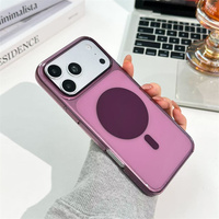 Coque de téléphone PC antichoc et anti-rayures avec chargement magnétique sans fil de haute qualité pour iPhone 18 Pro Max/18 Pro/18/17 Air/16/15/14/13