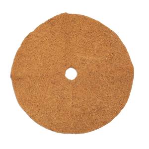 Tapis de contrôle des mauvaises herbes en coco non tissé pour jardin et agriculture, couverture ronde anti-mauvaises herbes, vente en gros - Product Image 2