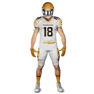 ชุดอเมริกันฟุตบอลดีไซน์ล่าสุด สไตล์ใหม่ ชุดอเมริกันฟุตบอลสำหรับเยาวชน ราคาขายส่ง - Product Image 1