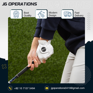 Molto richiesto che vende guanti da Golf in pelle sintetica confortevoli e resistenti per Unisex con Logo personalizzato a buon prezzo