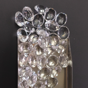 Topacio Blanco Natural de 12x10 mm, Corte Ovalado, Calidad Superior, Calibrado, Gema Suelta para la Creación de Joyería de Diseño - Product Image 3