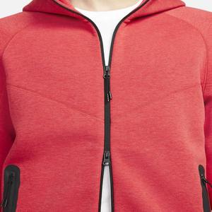 100% algodón calidad invierno Casual hombres moda desgaste sudaderas hombres cremallera sudaderas con capucha cremallera completa calle arriba hombres básicos algodón mezclado - Product Image 6