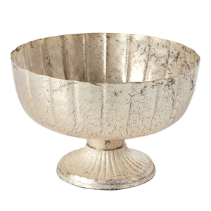 Luxury Traditional Pedestal Food Serving Bowl <b>Stand</b> Base High Quality Aluminum Golden Finish Weddings Decorative Flower Vase - Product Image 1