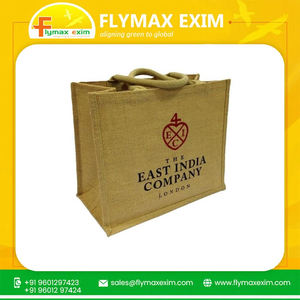 Sac fourre-tout isotherme en jute imprimé personnalisé de qualité supérieure dernier matériel de toile pour cadeaux et articles promotionnels - Product Image 6