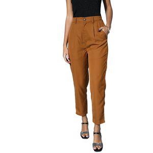 Pantalón Urbano de Corte Recto para Mujer, Diseñado para un Movimiento Suave con una Forma Refinada y una Apariencia Moderna y Sencilla - Product Image 3