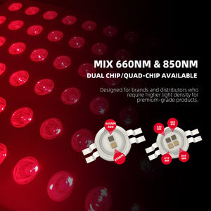 Panel de Luz Roja Pequeño de Bajo Precio, Panel de Terapia Infrarroja de 810 Nm, 300 W, Dispositivo de Terapia de Piel Portátil y Económico, Fabricante en China - Product Image 3