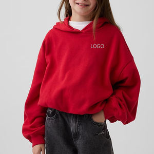 Sudadera con Capucha de Forro Polar de Color Sólido para Niñas, Diseño de Alta Calidad, Suave y Cálida para el Invierno / Esencial con Precio de Mayoreo para Compradores al por Mayor - Product Image 1