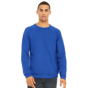 Bella <b>Canvas</b> Unisex Sponge Fleece Crewneck Adult Royal <b>Blue</b> Sweatshirt - Product Image 1