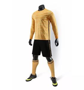 Impression gratuite du logo Vêtements d'équipe de football Maillot de sport personnalisé et bon marché Uniforme de football Manches complètes Designs Maillot de football Maillot de football - Product Image 1