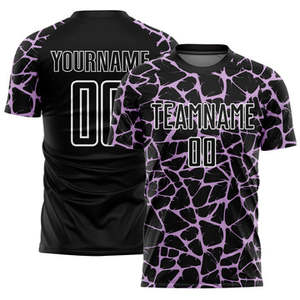 Maillots de football personnalisés de haute qualité tendance, maillots de football à col rond, fabricant de vêtements de sport, maillot de football - Product Image 1