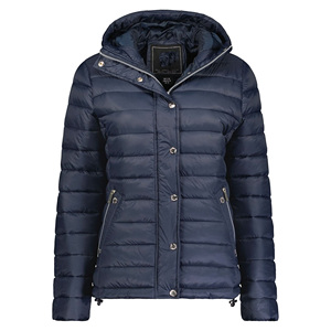 Chaqueta Acolchada con Capucha y Botones para Mujer, al por Mayor, Duradera, Transpirable, de Corte Moderno, Aislante y Ligera - Product Image 2