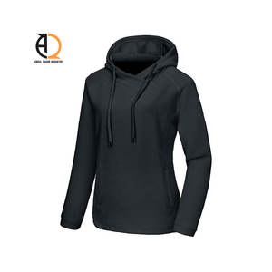 เสื้อกันหนาวมีฮู้ดแขนยาวมีฮู้ดสำหรับผู้หญิงเสื้อฮู้ดแขนยาวทรงหลวมสีพื้นใหม่สำหรับฤดูใบไม้ร่วงและฤดูหนาว - Product Image 3