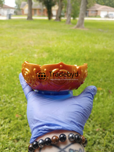 ชามเรซินร่วมสมัยเส้นสะอาดและดูทันสมัยเหมาะสำหรับตกแต่งบ้านที่เรียบง่าย - Product Image 3