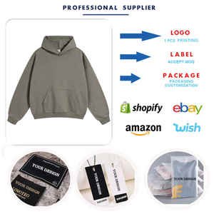 Sweat à capuche hiver pour homme personnalisé de haute qualité avec logo personnalisé 100% coton éponge française Streetwear écologique et respirant - Product Image 4