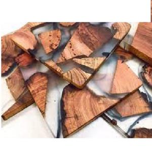 Personalized Hot Selling Wood Resin Inlay Coasters <b>Kitchen</b> <b>Accessories</b> Tableware Product Indian Handicrafts for Sale - Product Image 3