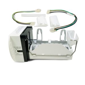 Machine à glaçons électrique portable WR30X10093CM avec boîtier en plastique, forme cube, pour usage domestique et hôtelier, remplace WR30X10093, compatible avec les bouteilles - Product Image 3