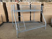 Mobilier de chambre à coucher de haute qualité, lit superposé en métal, lit à deux étages, lit composite pour 3 personnes