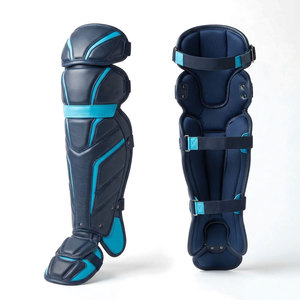Protector de Pierna Ligero para Béisbol con Correas Ajustables, Carcasa Resistente, Ajuste Cómodo para Prácticas de Bateo, Entrenamiento y Juegos - Product Image 1