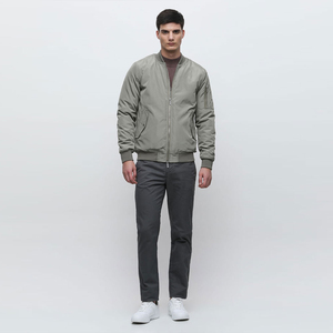 Giacche Bomber da <span class=keywords><strong>Uomo</strong></span> Cucite a Macchina, Abbigliamento Invernale MA1, Giacche Bomber alla Moda con Logo Personalizzato - Product Image 3