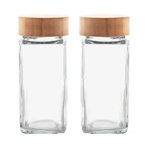 Ensemble d'étagères à épices personnalisées en cachemire, merchandising haut de gamme pour pots à épices - Product Image 4